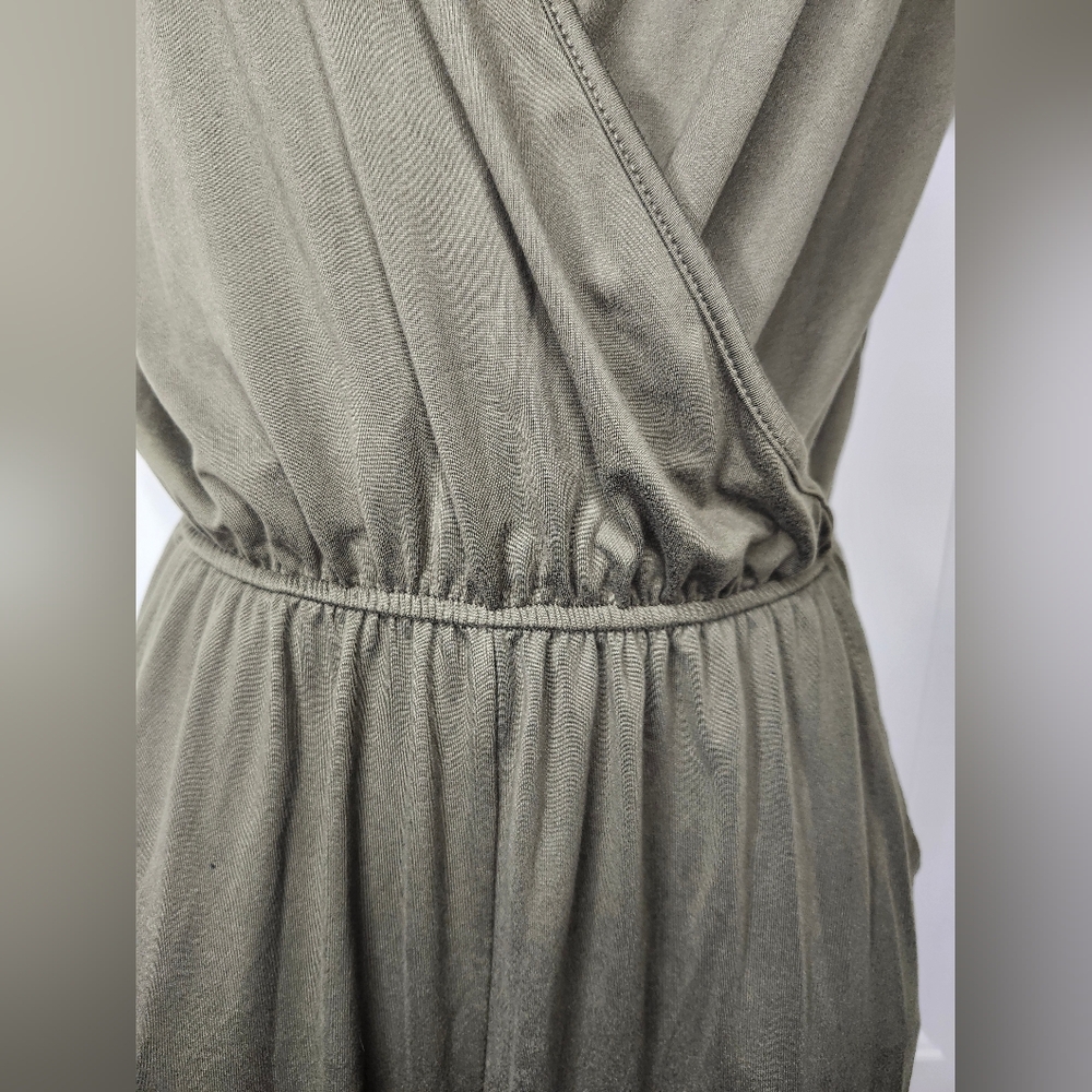 Women's Olive Green Romper - Picture 4 of 8